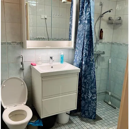 Апартаменты Viihtyisae Saunallinen Kaksio Laehellae Santa Claus Villagea Ja Napapiiriae Рованиеми