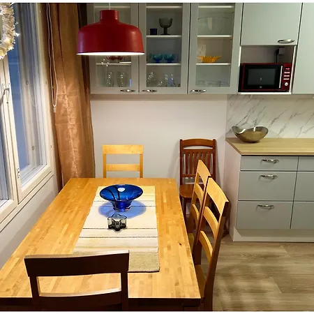Viihtyisae Saunallinen Kaksio Laehellae Santa Claus Villagea Ja Napapiiriae Apartmán Rovaniemi