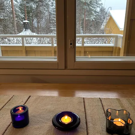 Viihtyisae Saunallinen Kaksio Laehellae Santa Claus Villagea Ja Napapiiriae