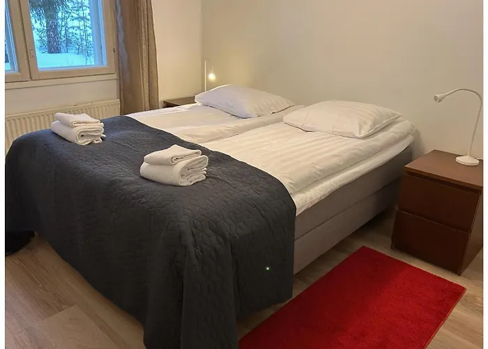 Viihtyisae Saunallinen Kaksio Laehellae Santa Claus Villagea Ja Napapiiriae Apartament *