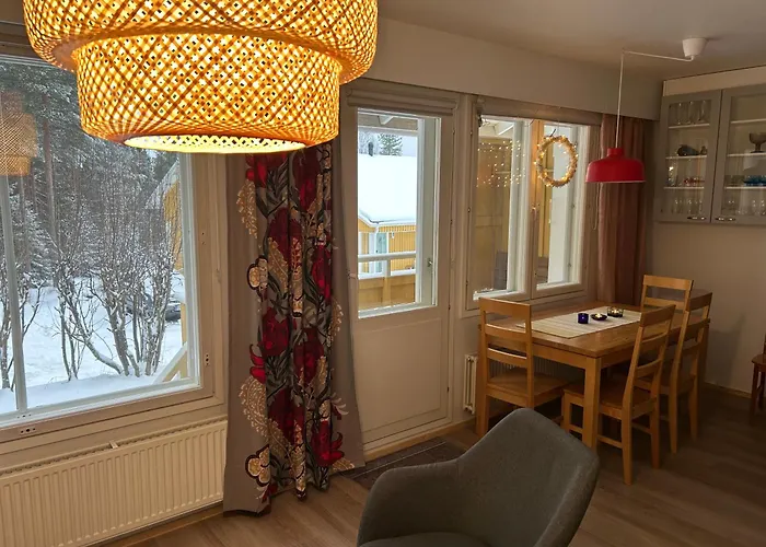 Apartament Viihtyisae Saunallinen Kaksio Laehellae Santa Claus Villagea Ja Napapiiriae Rovaniemi