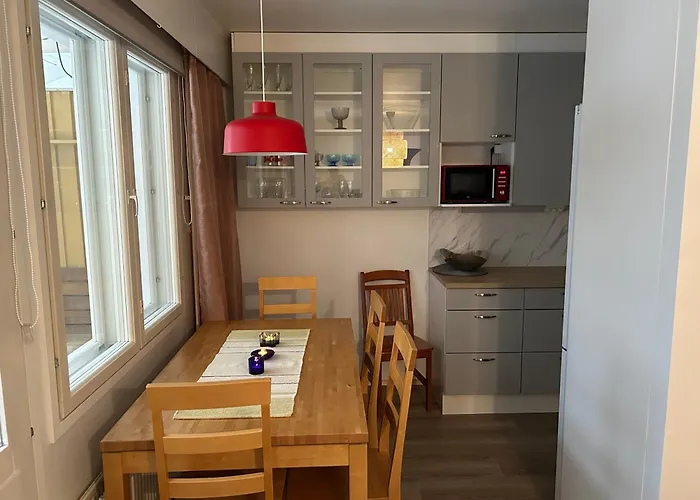 Apartament Viihtyisae Saunallinen Kaksio Laehellae Santa Claus Villagea Ja Napapiiriae *